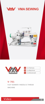 Промышленная швейная машина VMA V-701 Flat-seamer (комплект)